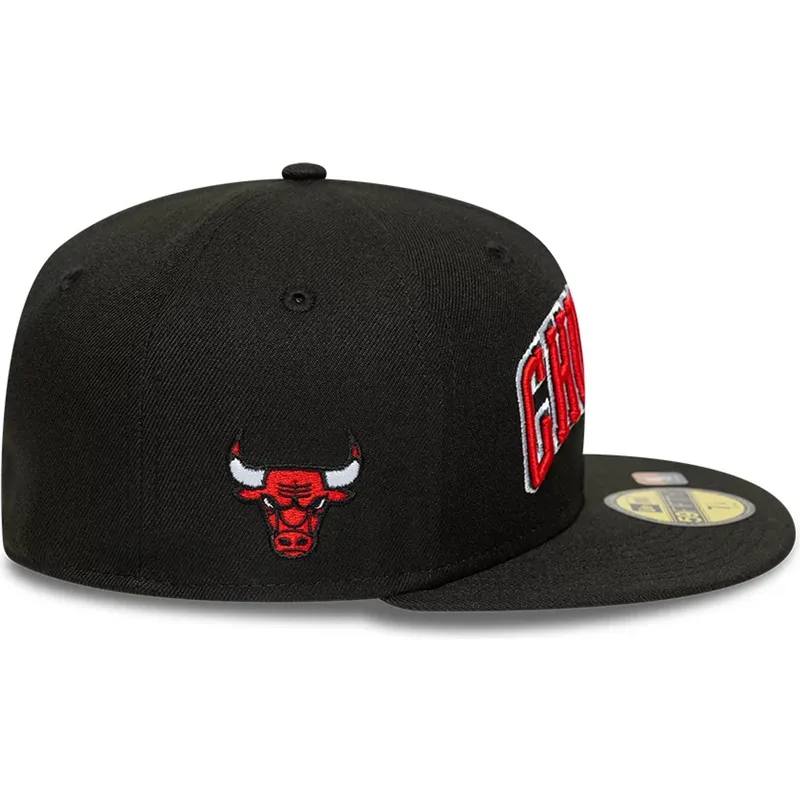 svart-platt-keps-justerad-59fifty-statement-fran-chicago-bulls-nba-av-new-era