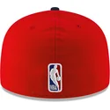 new-era-flat-brim-59fifty-statement-los-angeles-clippers-nba-red-and-navy-blue-fitted-cap