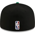 schwarze-und-grune-anliegende-flat-cap-59fifty-statement-der-boston-celtics-nba-von-new-era