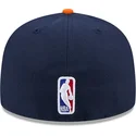 platt-keps-marinbla-och-orange-justerad-59fifty-statement-fran-new-york-knicks-nba-av-new-era