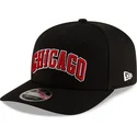 cepur-izliekta-melns-snapback-9seventy-statement-stretch-snap-no-chicago-bulls-nba-no-new-era