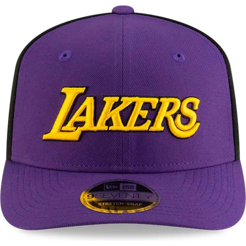 cepur-izliekta-violets-snapback-9seventy-statement-stretch-snap-no-los-angeles-lakers-nba-no-new-era