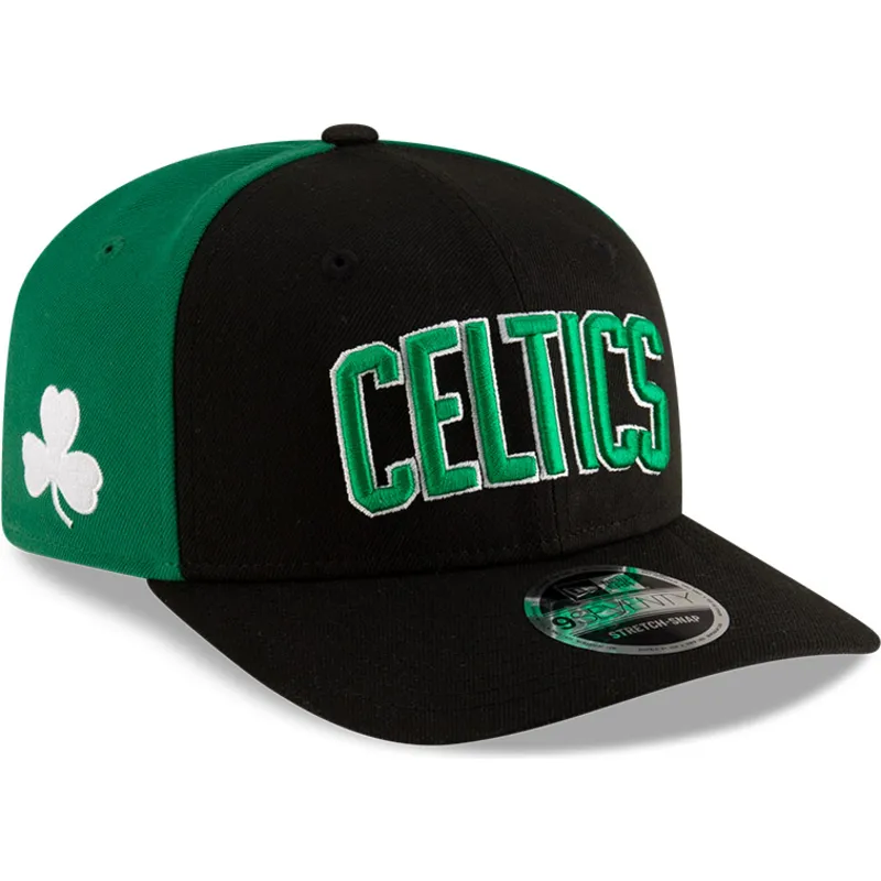 cepur-izliekta-melns-snapback-9seventy-statement-stretch-snap-no-boston-celtics-nba-no-new-era