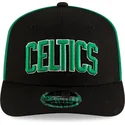 boston-celtics-nba-new-era-9seventy-statement-stretch-snap-schwarze-und-grune-snapback-kappe-mit-gebogenem-schirm