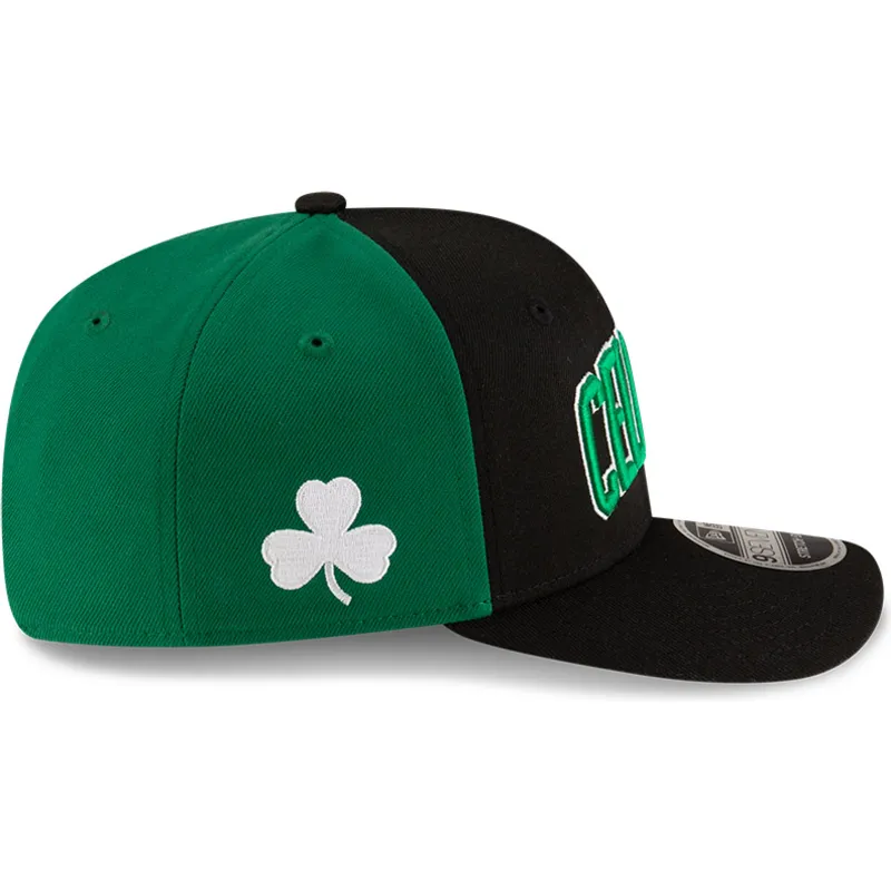 cepur-izliekta-melns-snapback-9seventy-statement-stretch-snap-no-boston-celtics-nba-no-new-era