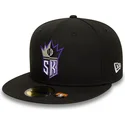 cepur-plakana-melns-pieguloss-59fifty-classic-no-sacramento-kings-nba-no-new-era