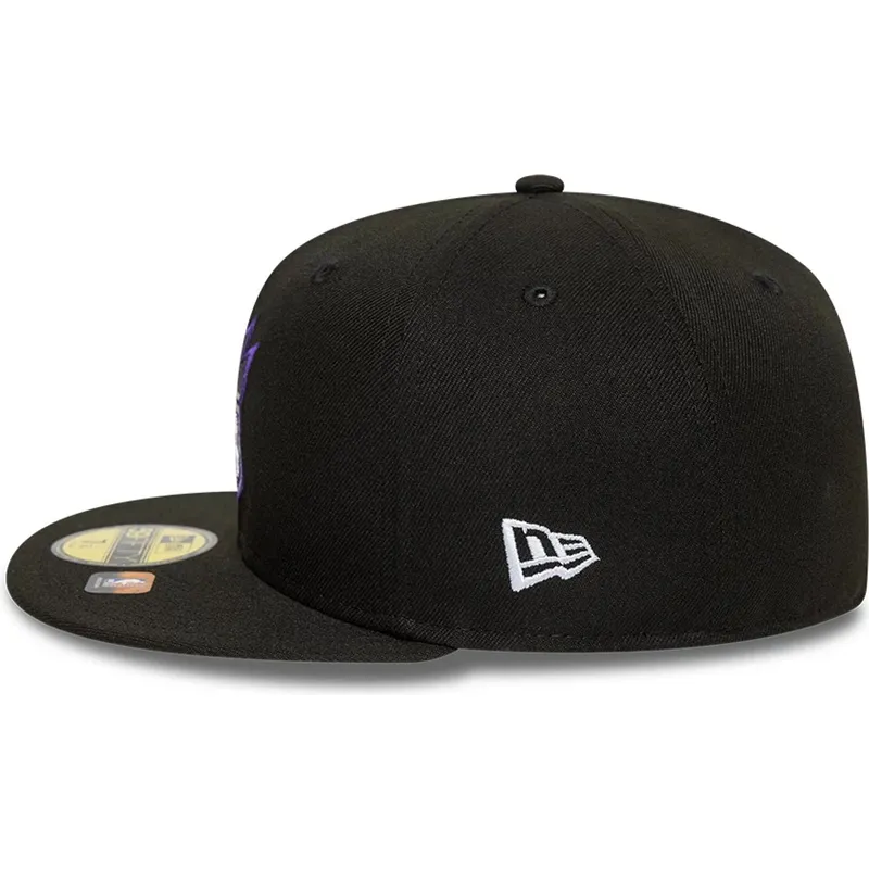 cepur-plakana-melns-pieguloss-59fifty-classic-no-sacramento-kings-nba-no-new-era