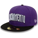 cepur-plakana-violets-pieguloss-59fifty-classic-no-sacramento-kings-nba-no-new-era