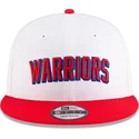 cepur-plakana-sarkans-snapback-9fifty-classic-no-golden-state-warriors-nba-no-new-era