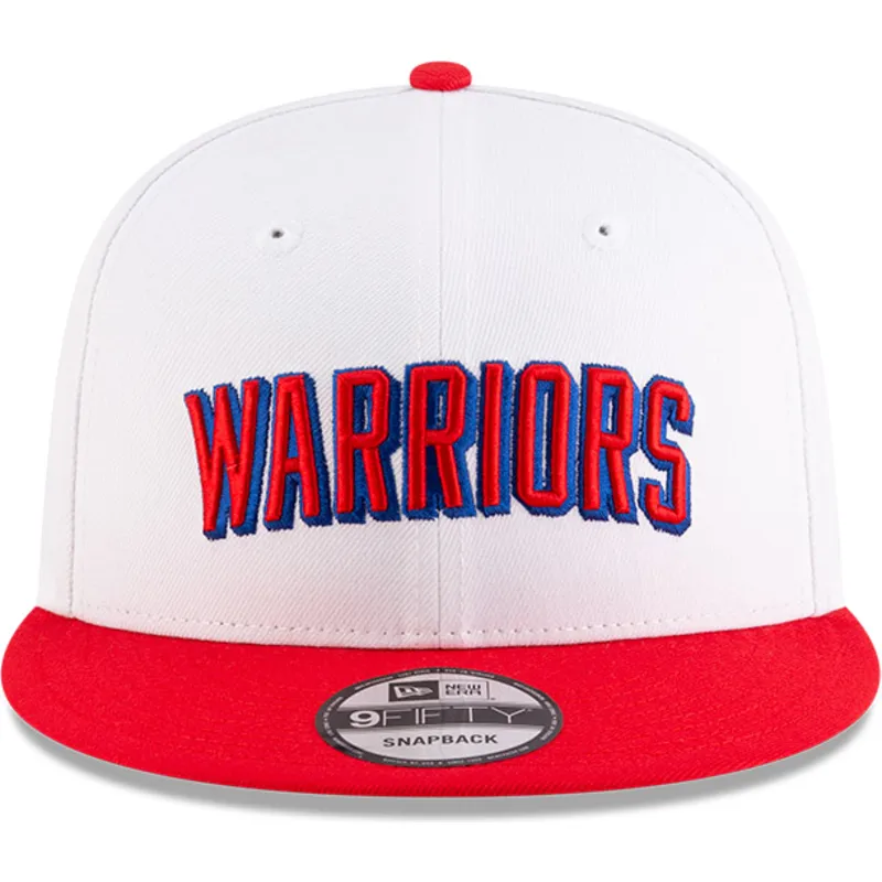 cepur-plakana-sarkans-snapback-9fifty-classic-no-golden-state-warriors-nba-no-new-era