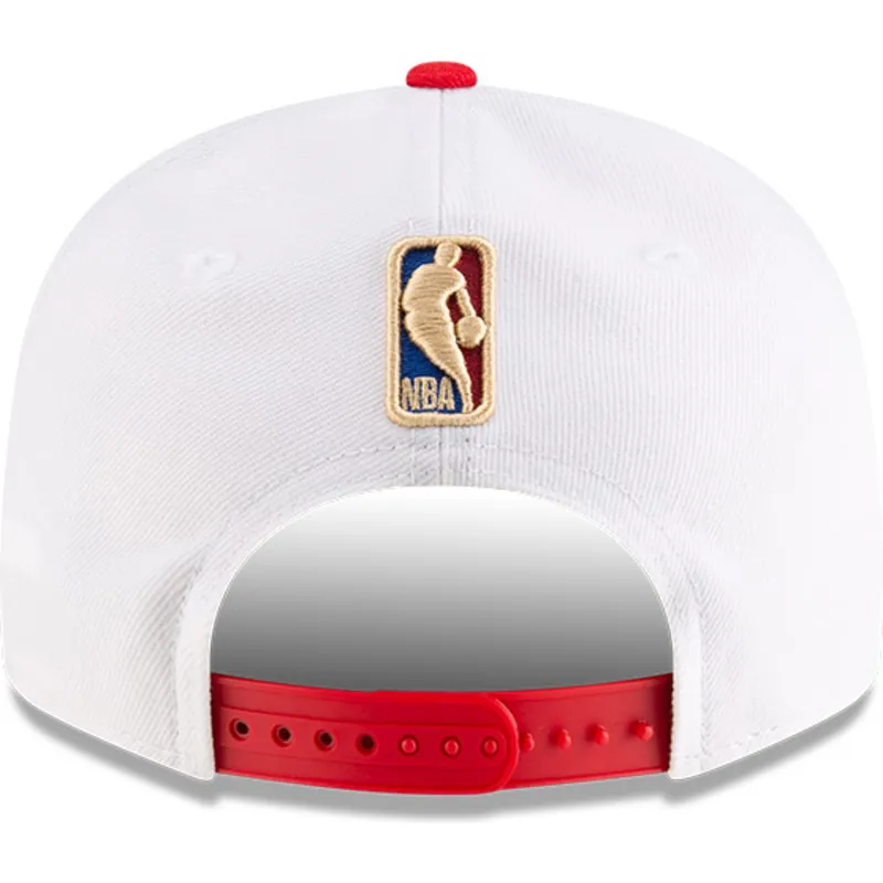 cepur-plakana-sarkans-snapback-9fifty-classic-no-golden-state-warriors-nba-no-new-era