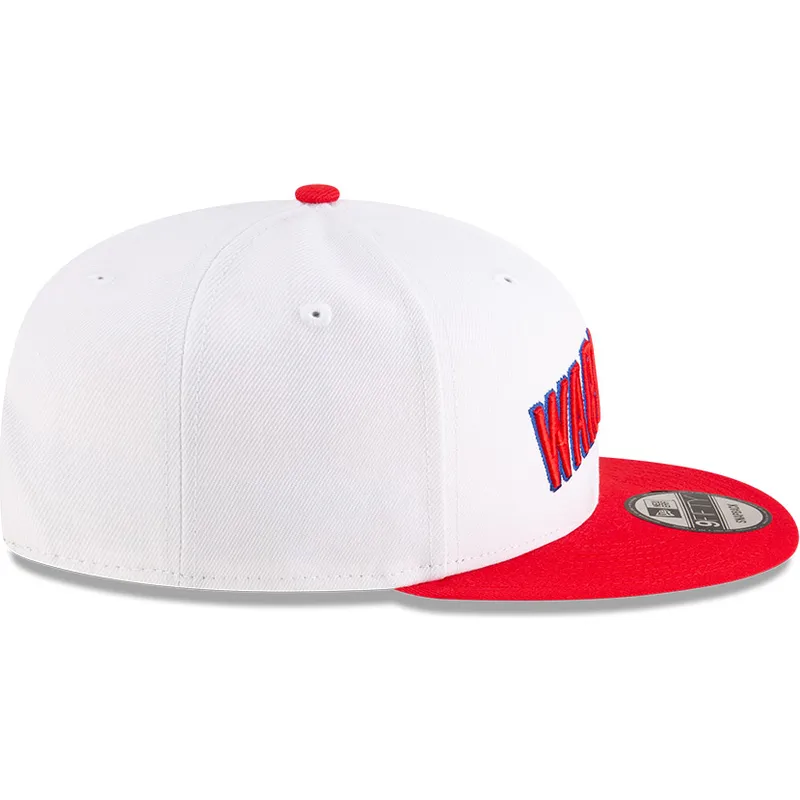 cepur-plakana-sarkans-snapback-9fifty-classic-no-golden-state-warriors-nba-no-new-era