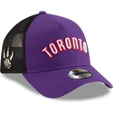 cepur-izliekta-truckeris-violets-snapback-a-frame-classic-no-toronto-raptors-nba-no-new-era