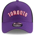 cepur-izliekta-truckeris-violets-snapback-a-frame-classic-no-toronto-raptors-nba-no-new-era