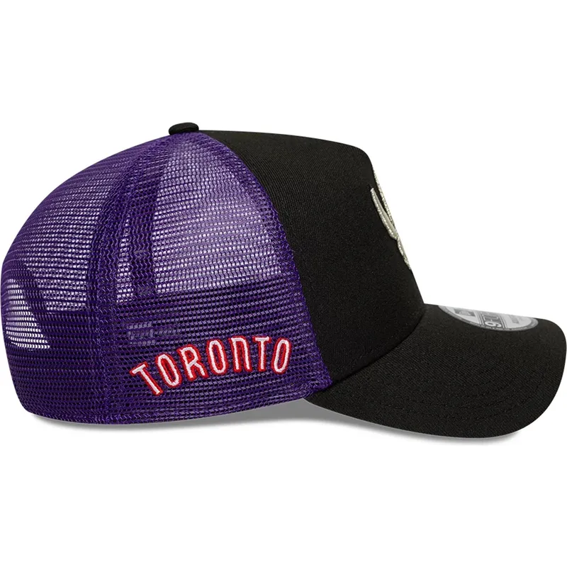cepur-izliekta-truckeris-melns-snapback-a-frame-classic-no-toronto-raptors-nba-no-new-era cepur-izliekta-truckeris-melns-snapback-a-frame-classic-no-toronto-raptors-nba-no-new-era