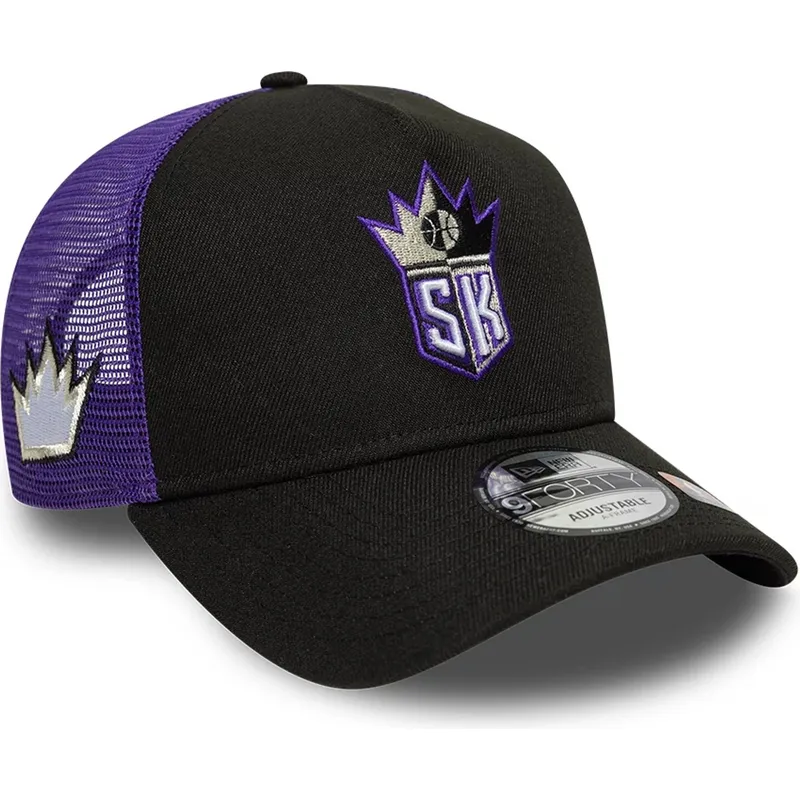 cepur-izliekta-truckeris-melns-snapback-a-frame-classic-no-sacramento-kings-nba-no-new-era cepur-izliekta-truckeris-melns-snapback-a-frame-classic-no-sacramento-kings-nba-no-new-era
