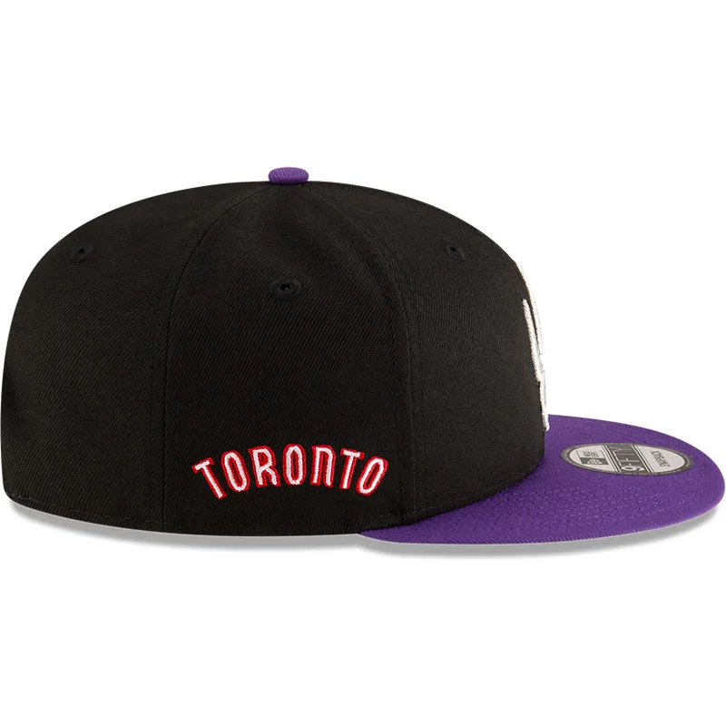 cepur-plakana-melns-snapback-9fifty-classic-no-toronto-raptors-nba-no-new-era