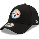 cepur-izliekta-melns-regulejams-9forty-the-league-no-pittsburgh-steelers-nfl-no-new-era