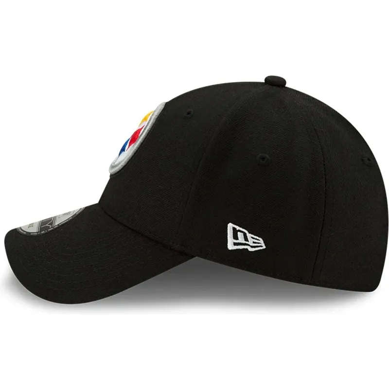 cepur-izliekta-melns-regulejams-9forty-the-league-no-pittsburgh-steelers-nfl-no-new-era