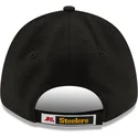 cepur-izliekta-melns-regulejams-9forty-the-league-no-pittsburgh-steelers-nfl-no-new-era