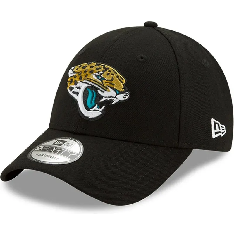cap-izliekta-black-adjustable-strap-9forty-the-league-no-jacksonville-jaguars-nfl-no-new-era