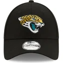 cap-izliekta-black-adjustable-strap-9forty-the-league-no-jacksonville-jaguars-nfl-no-new-era
