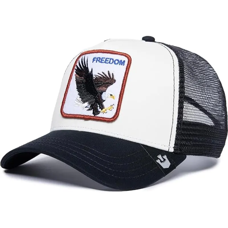 cepur-izliekta-truckeris-balts-snapback-freedom-the-farm-no-goorin-bros cepur-izliekta-truckeris-balts-snapback-freedom-the-farm-no-goorin-bros