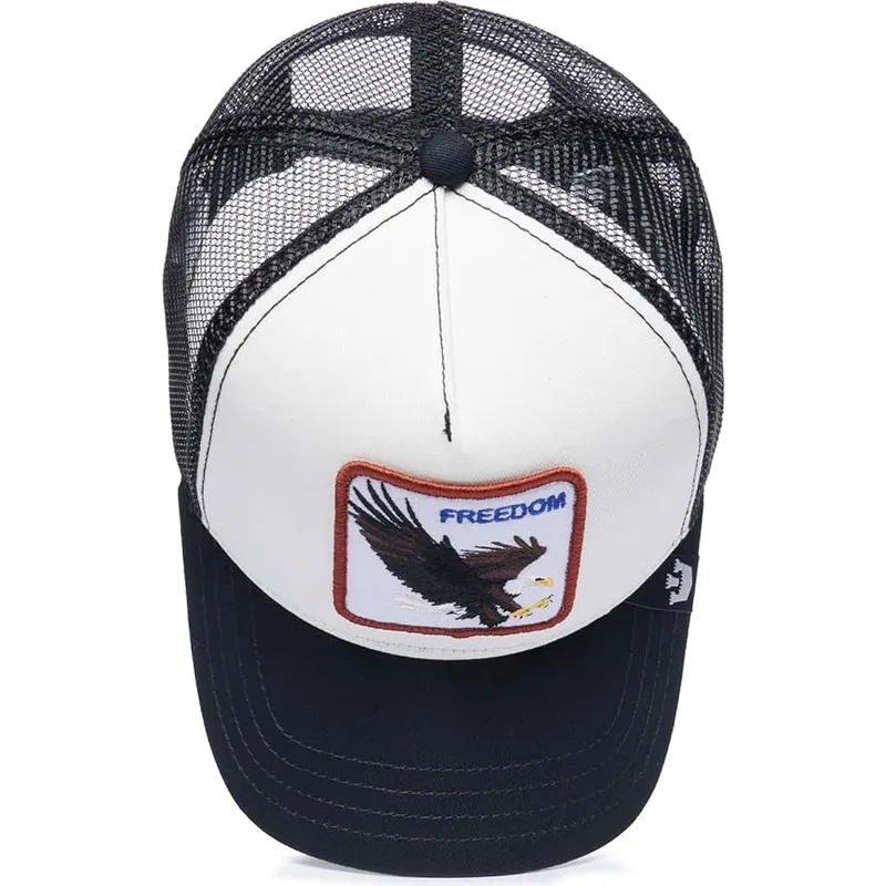 cepur-izliekta-truckeris-balts-snapback-freedom-the-farm-no-goorin-bros cepur-izliekta-truckeris-balts-snapback-freedom-the-farm-no-goorin-bros