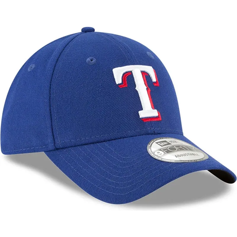 cepur-izliekta-zils-regulejams-9forty-the-league-no-texas-rangers-mlb-no-new-era