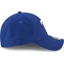 new-era-curved-brim-9forty-the-league-texas-rangers-mlb-adjustable-cap-blau