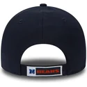 marineblaue-verstellbare-curved-cap-9forty-the-league-der-chicago-bears-nfl-von-new-era