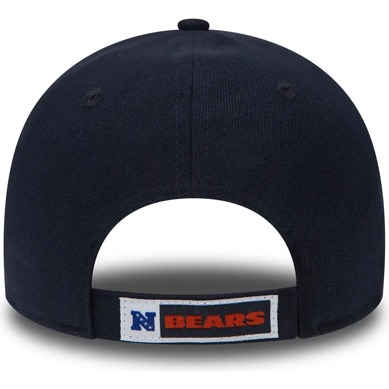 cap-izliekta-navy-blue-adjustable-strap-9forty-the-league-no-chicago-bears-nfl-no-new-era cap-izliekta-navy-blue-adjustable-strap-9forty-the-league-no-chicago-bears-nfl-no-new-era