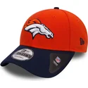 cap-izliekta-orange-adjustable-strap-9forty-the-league-no-denver-broncos-nfl-no-new-era
