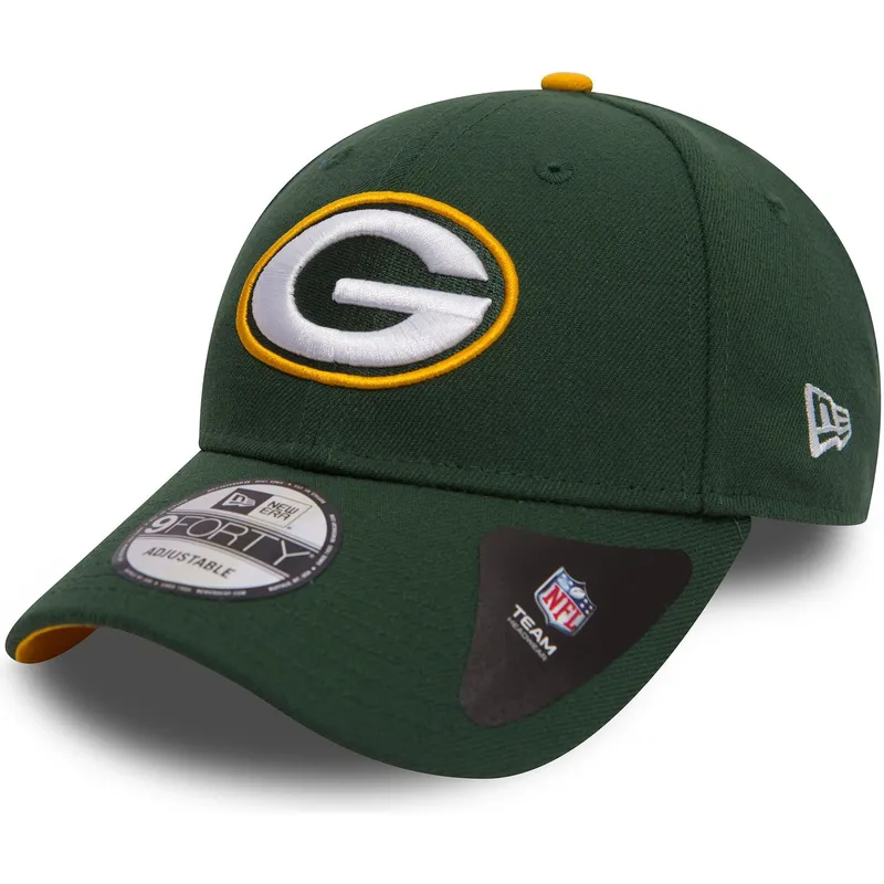 cepur-izliekta-zals-regulejams-9forty-the-league-no-green-bay-packers-nfl-no-new-era