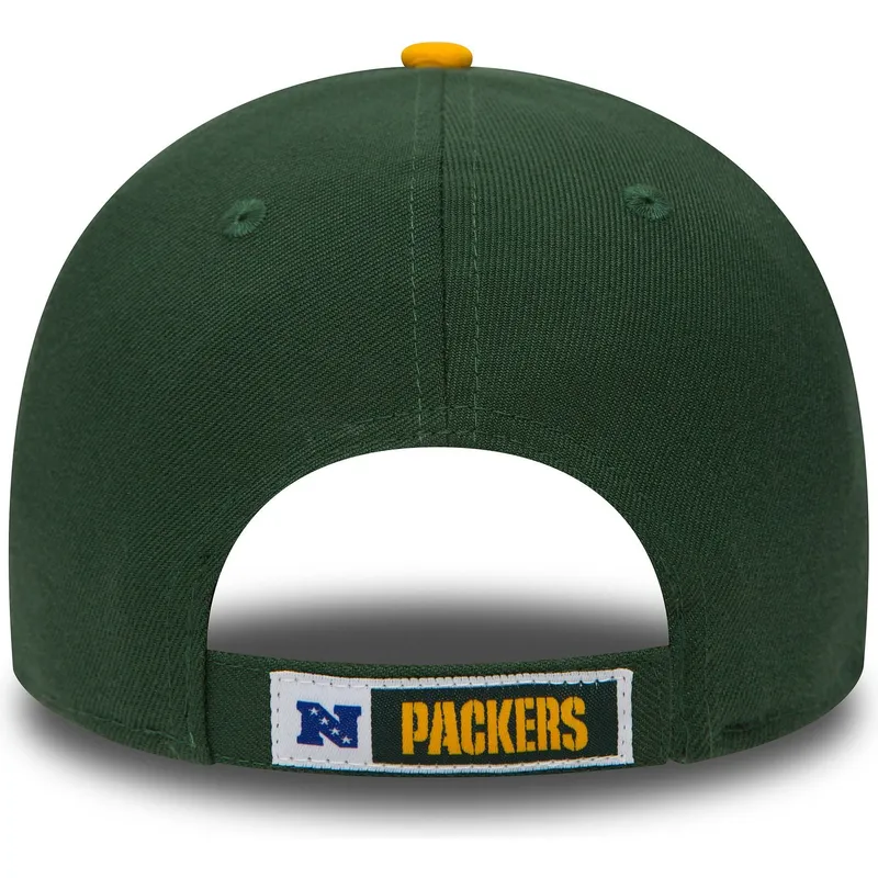 cepur-izliekta-zals-regulejams-9forty-the-league-no-green-bay-packers-nfl-no-new-era