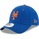 blaue-verstellbare-gebogene-kappe-9forty-the-league-der-new-york-mets-mlb-von-new-era