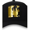 cepur-izliekta-soferis-melns-snapback-pato-lucas-daf7-looney-tunes-duffy-duck-looney-tunes-no-capslab