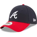cepur-izliekta-tumsi-zils-regulejams-9forty-the-league-no-atlanta-braves-mlb-no-new-era
