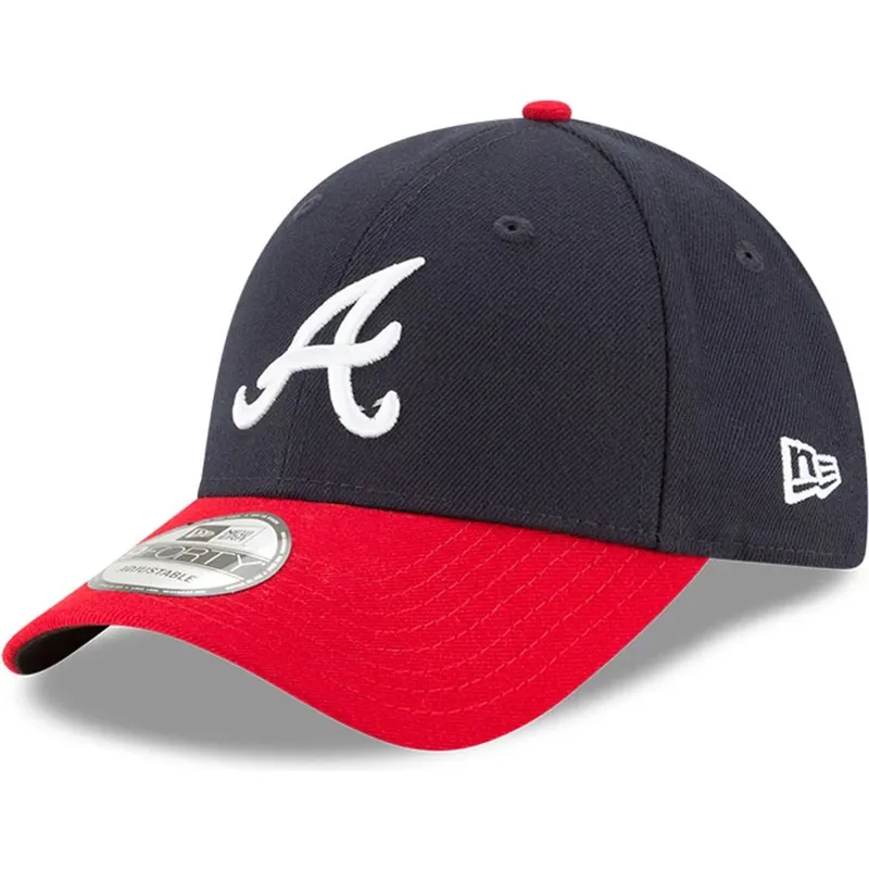 cepur-izliekta-tumsi-zils-regulejams-9forty-the-league-no-atlanta-braves-mlb-no-new-era