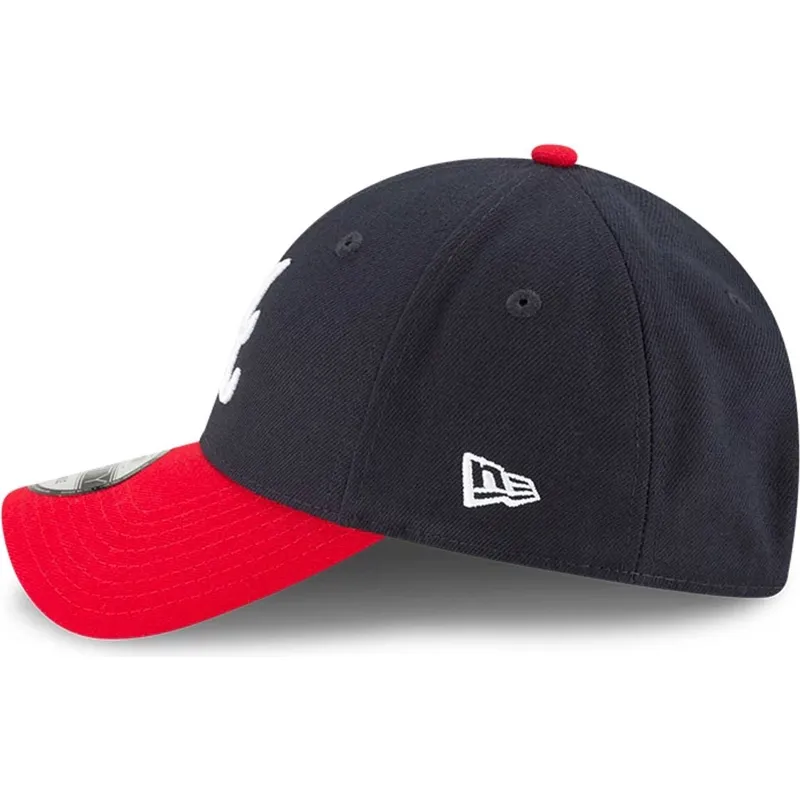 cepur-izliekta-tumsi-zils-regulejams-9forty-the-league-no-atlanta-braves-mlb-no-new-era