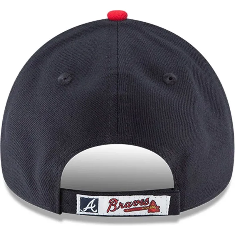 cepur-izliekta-tumsi-zils-regulejams-9forty-the-league-no-atlanta-braves-mlb-no-new-era