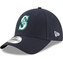 cepur-izliekta-tumsi-zils-regulejams-9forty-the-league-no-seattle-mariners-mlb-no-new-era