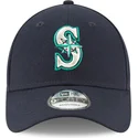cepur-izliekta-tumsi-zils-regulejams-9forty-the-league-no-seattle-mariners-mlb-no-new-era