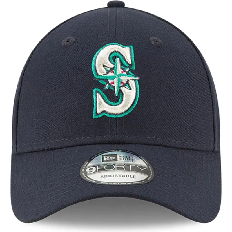 cepur-izliekta-tumsi-zils-regulejams-9forty-the-league-no-seattle-mariners-mlb-no-new-era