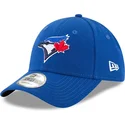 new-era-curved-brim-9forty-the-league-toronto-blau-jays-mlb-adjustable-cap-blau