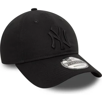 Cepur izliekta melns regulējams 9TWENTY League Essential no New York Yankees MLB no New Era