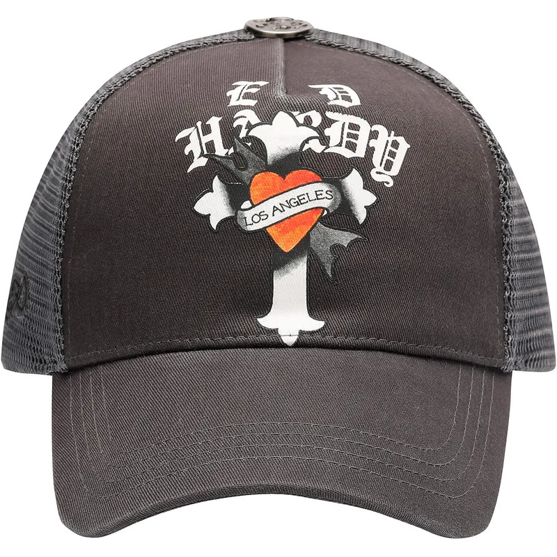 czapka-trucker-czarna-los-angeles-cross-ed-hardy