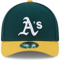 grune-und-gelbe-snapback-kappe-9forty-m-crown-player-replica-der-oakland-athletics-mlb-von-new-era