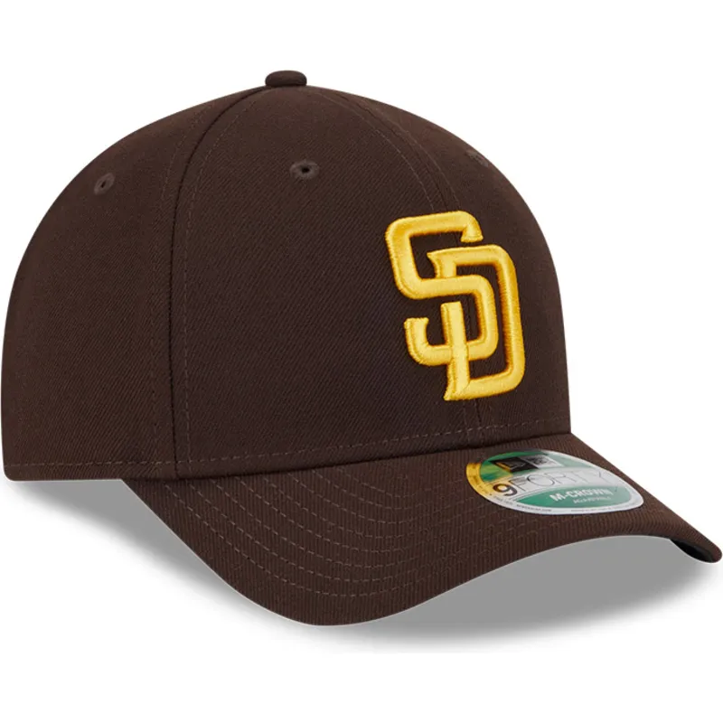 cap-izliekta-brown-snapback-9forty-m-crown-player-replica-no-san-diego-padres-mlb-no-new-era