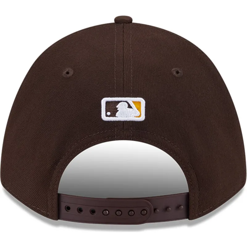 cepur-izliekta-bruns-snapback-9forty-m-crown-player-replica-no-san-diego-padres-mlb-no-new-era